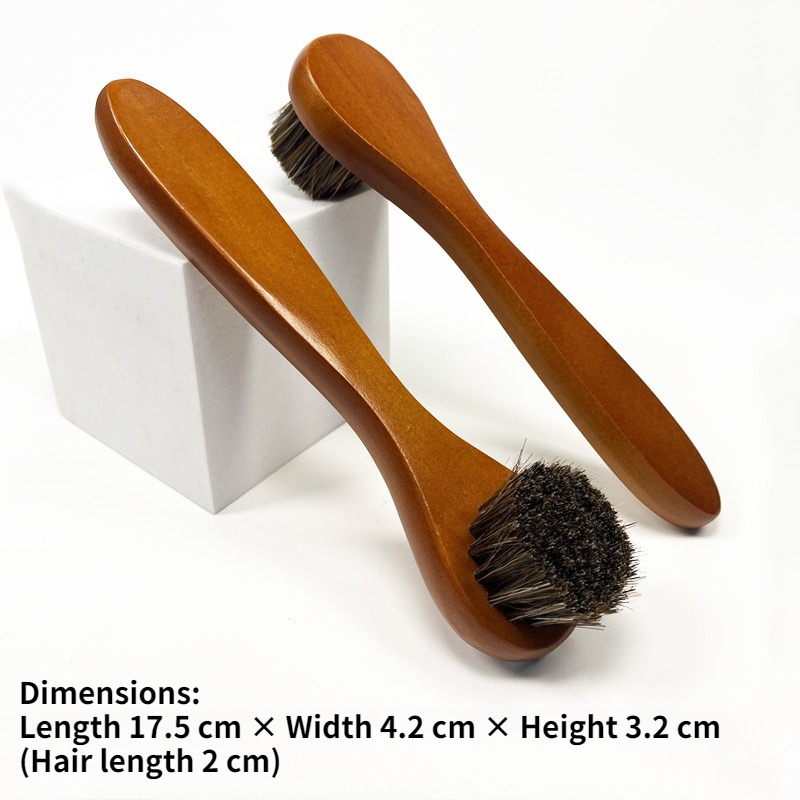 Sneaker Care Products - Soft Horse Hair Shoe Brush Long
