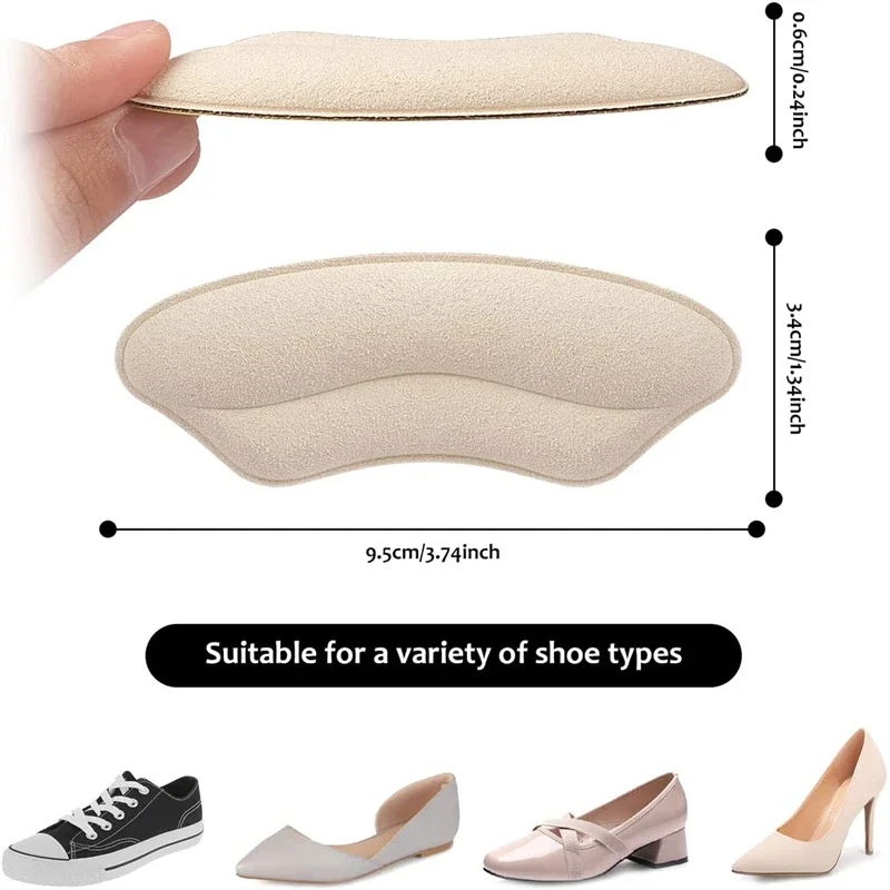 4Pcs/8Pcs Women's High Heel Pa - Heel Liner Grip recension och pris