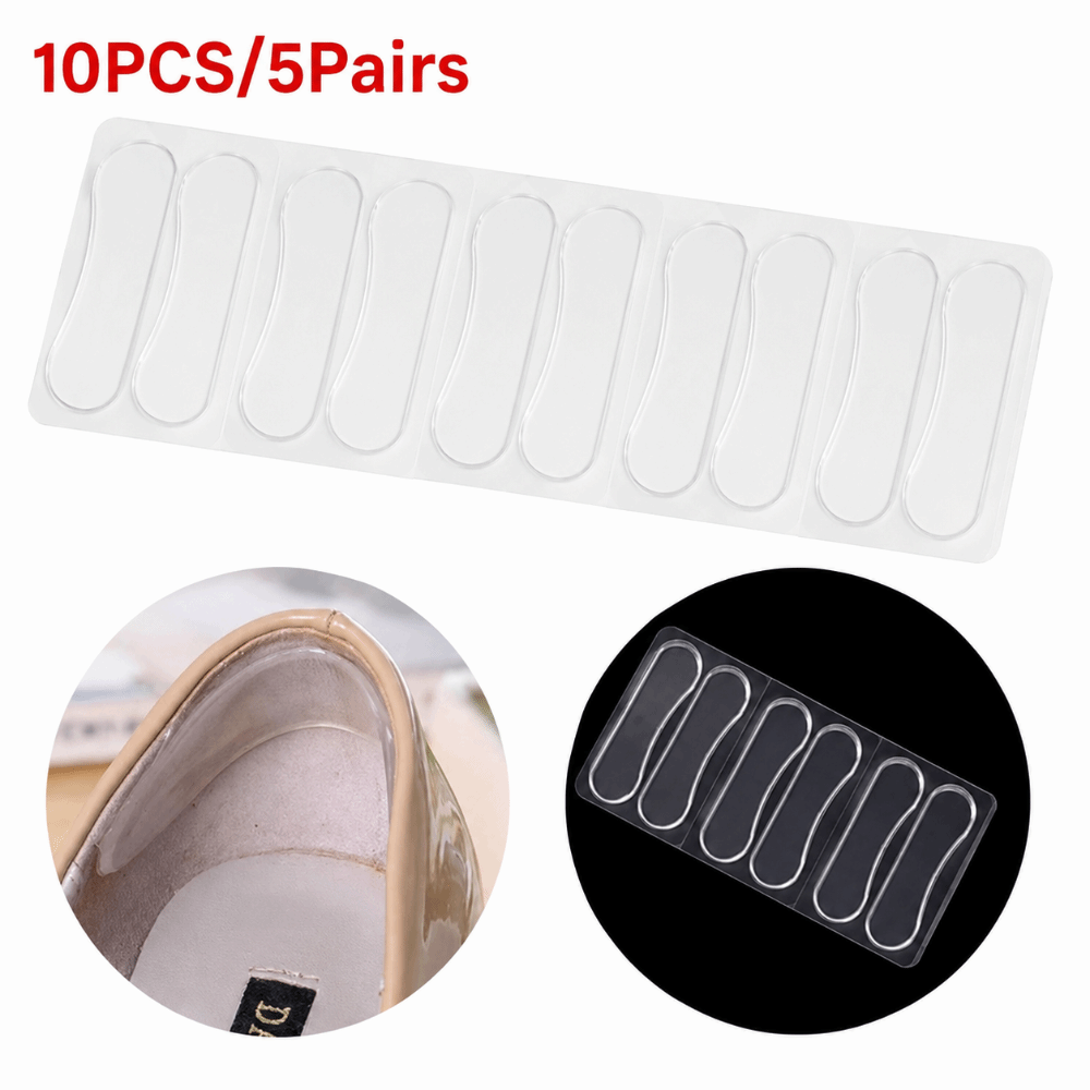 5pairs Gel Heel Grip Pads Self - Heel Liner Grip recension och pris