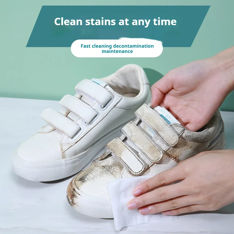 Portable No-Rinse Shoe Cleanin - Sneaker Care White recension och pris
