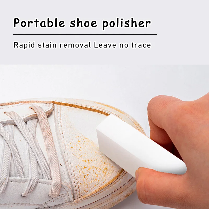 Portable Shoe Polisher for Shi - Sneaker Care White recension och pris