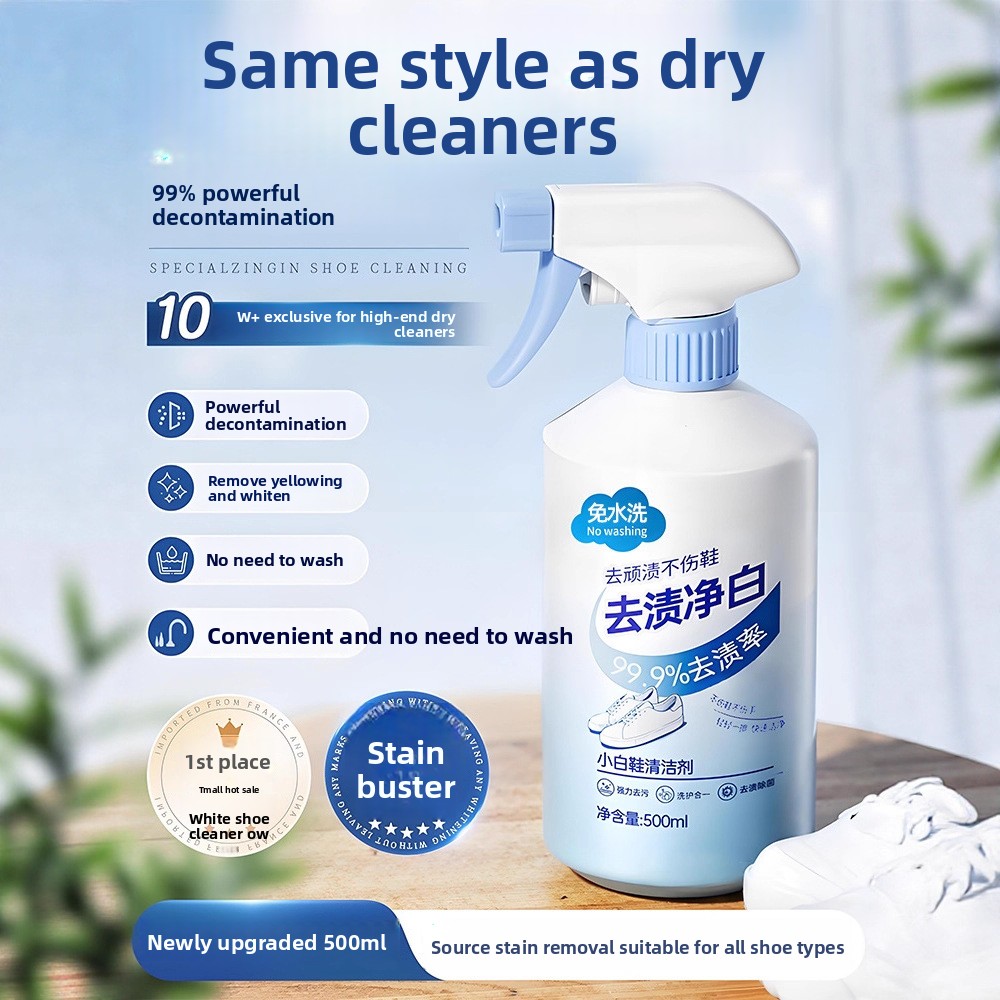 500ml white shoe cleaner no cl - Sneaker Care White recension och pris